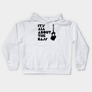 All about the bass Kids Hoodie